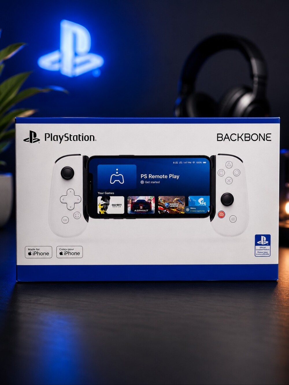 Backbone One PlayStation Edition Mobile Gaming Controller for iPhone – NIB